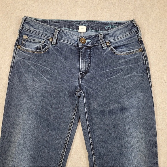 Silver Aiko Jeans for Women Tag Size 30/31 -measurements in photos! - Picture 2 of 12